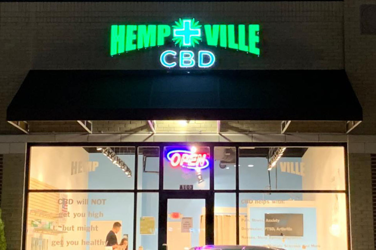 Hempville CBD Store Front