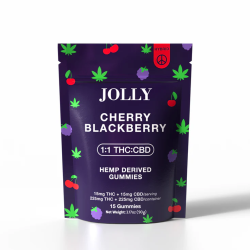 Jolly Cherry Blackberry - 225mg THC/225mg CBD