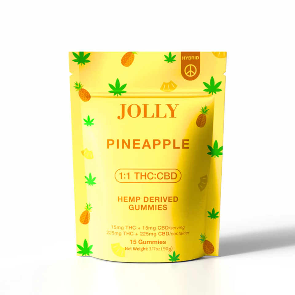 Jolly Pineapple - 225mg THC/225mg CBD